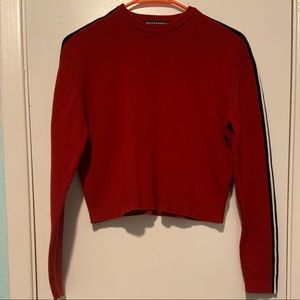 Brandy Melville Red Jessica Sweater